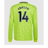 Manchester United Christian Eriksen #14 Tredjetrøje 2022-23 Langærmet